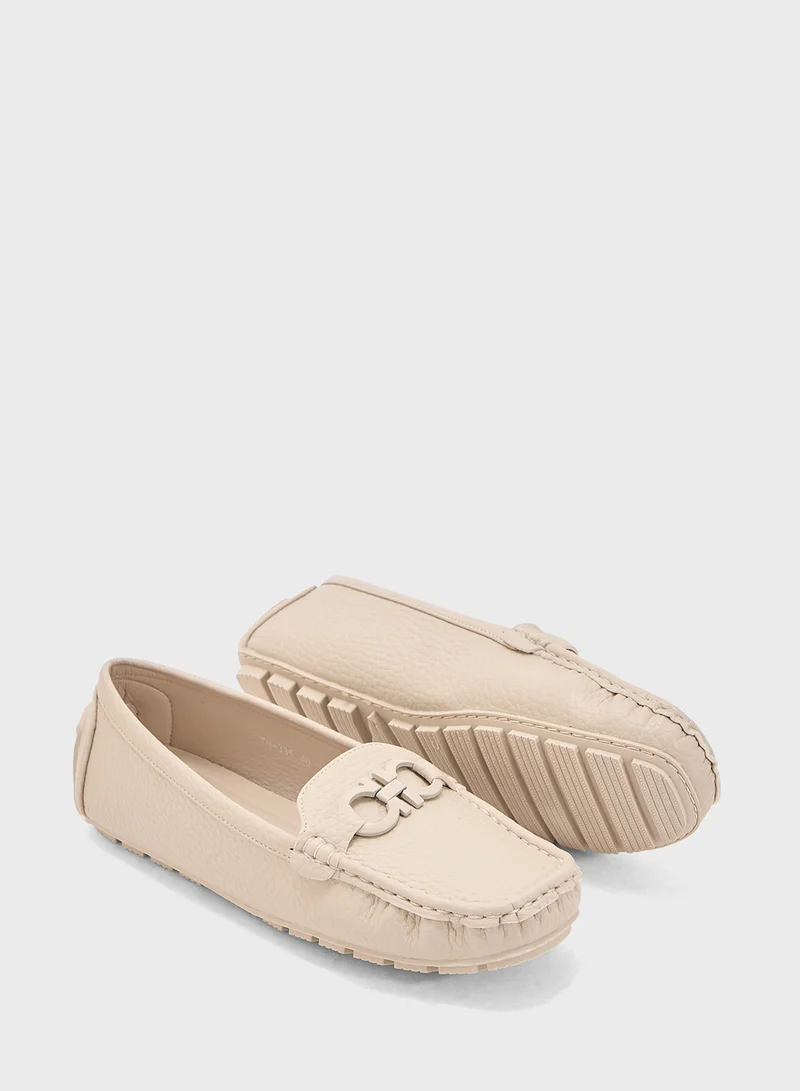THE BROWN Ladies Driver Loafer