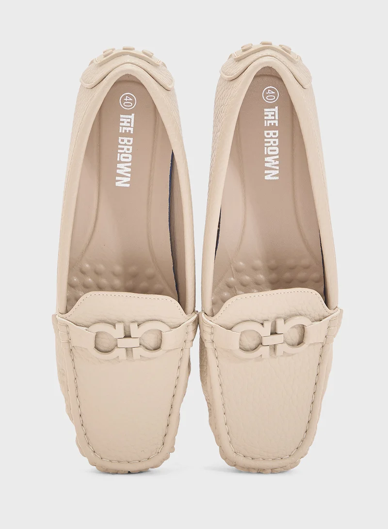 THE BROWN Ladies Driver Loafer