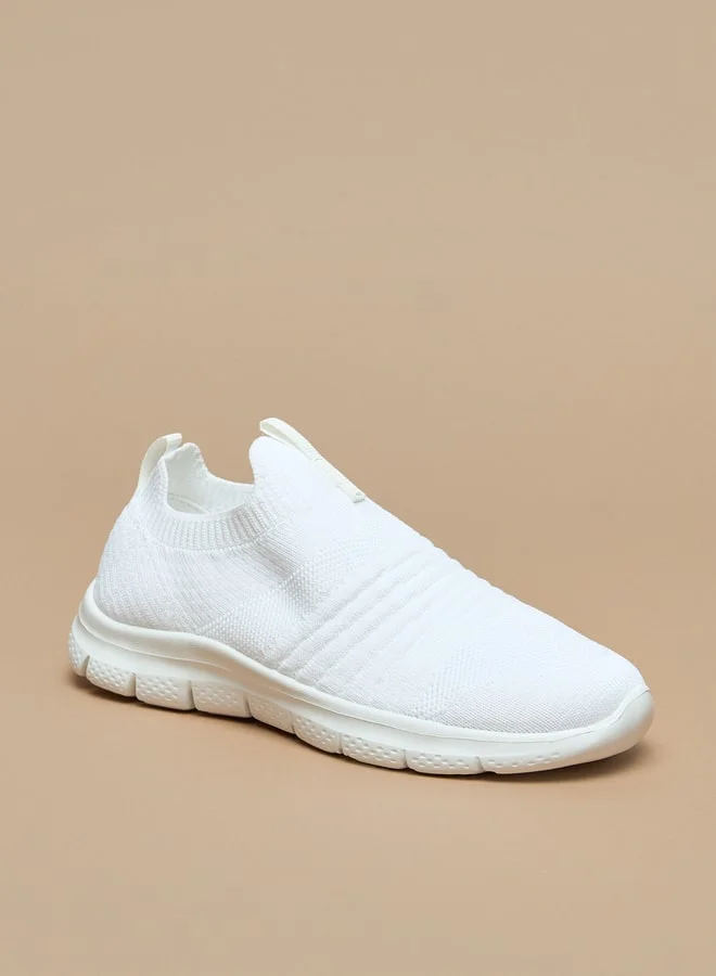 داش Boys Textured Slip On Sports Shoes