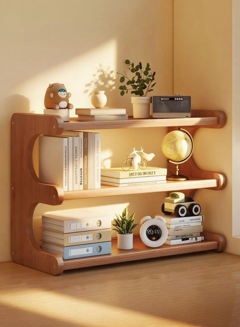 Sunnaltree 3 Tier Cup Drying Rack, Cup Storage Rack, Wood Material Multi-Functional Storage Rack, Coffee Mug Racks Easy to Install and Clean, Countertop Organizer, for Home Bathroom Kitchen Glass cup and Food for Kitchen, Home, Coffee Bar - Image 1