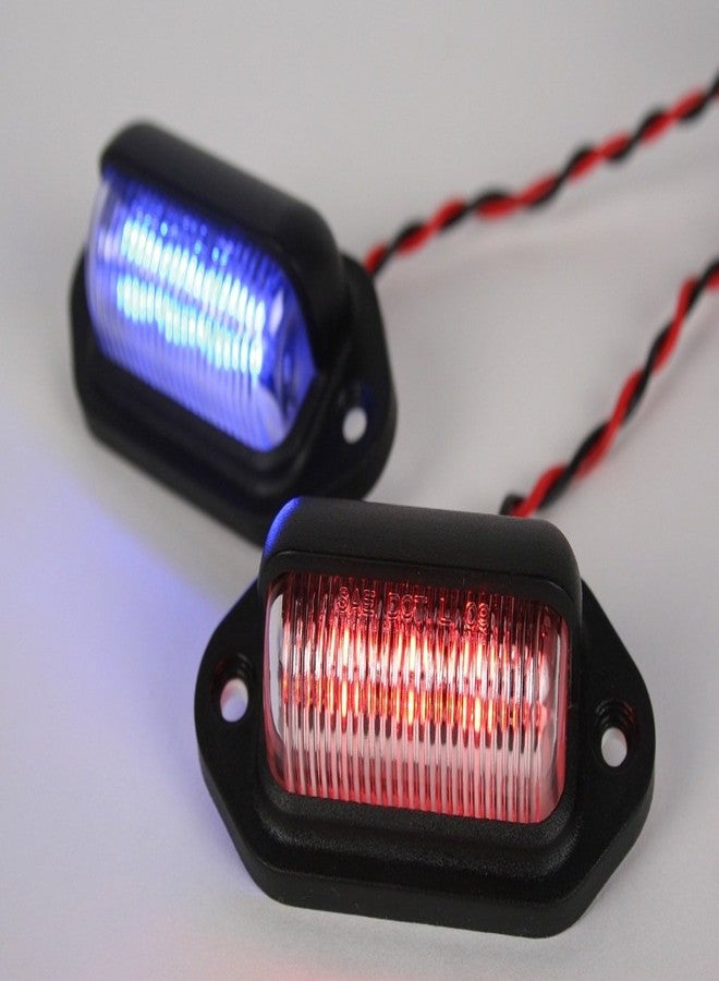 بايلوتس.نت مصباح LED للإضاءة المريحة - مصابيح LED حمراء - مقاوم للماء، صغير الحجم، يعمل بجهد 12 فولت تيار مستمر، مناسب للشاحنات والسيارات والمركبات الترفيهية والطائرات - Image 4