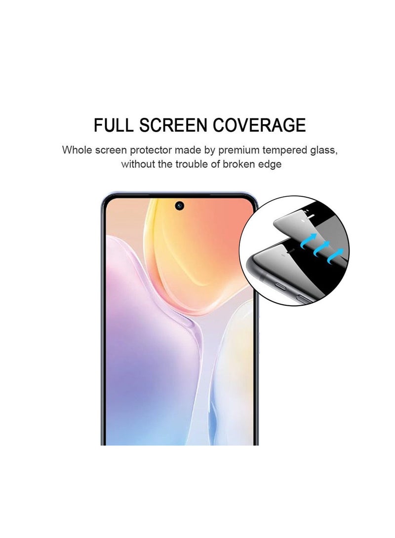 general 3D Tempered Glass Screen Protector For Vivo X70 Black - Image 2