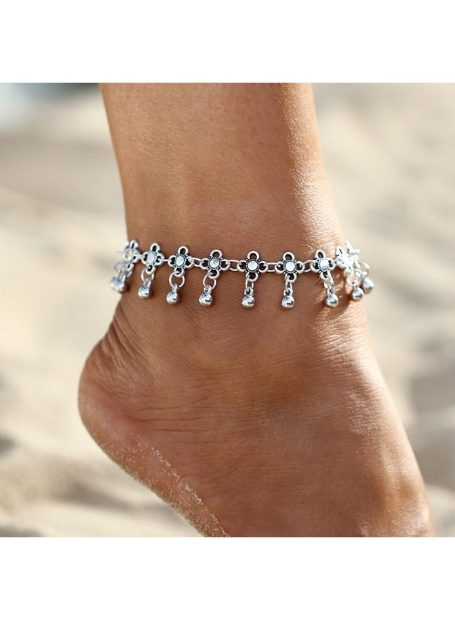 Dainty Anklet Bracelet for Women, Cute Dangling Ball Charms Foot Chain, Summer Beach Daily Wear Jewelry Gift - Image 3