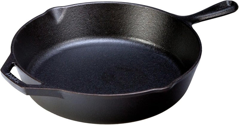 Lodge 12 Inch Pre-Seasoned Cast Iron Skillet - Versatile Frying Pan for Cooking - Image 4