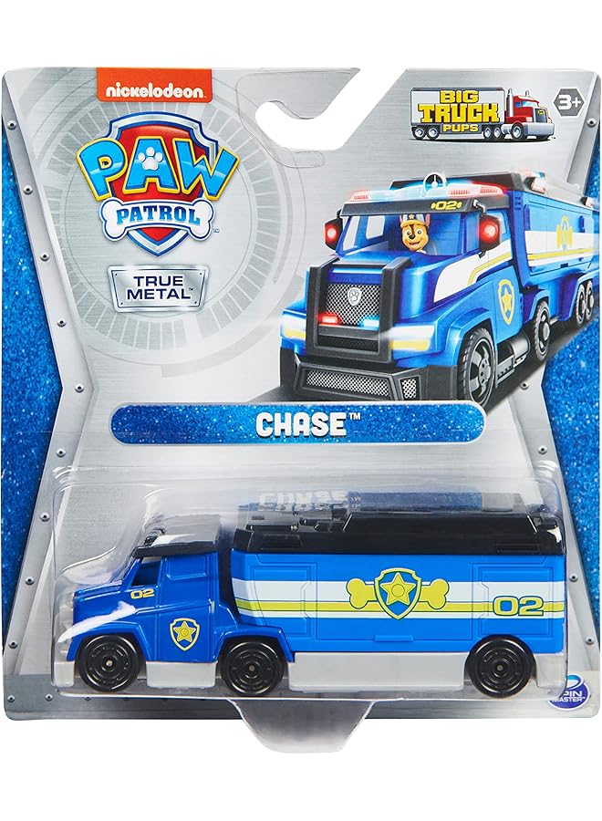 PAW PATROL True Metal Chase Collectible Die Cast Toy Trucks Big Truck Pups Series 1 55 Scale Kids' Toys For Ages 3 And Up Multicolored