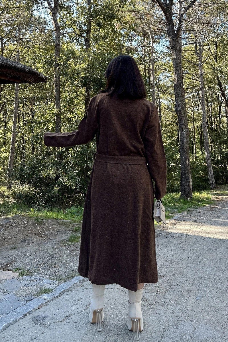 Weshaya Coat Women Brown - Image 4