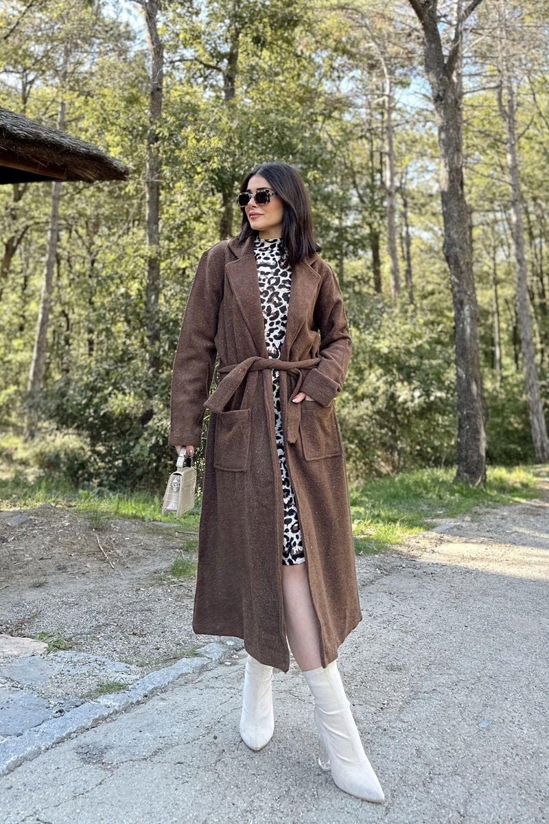 Weshaya Coat Women Brown - Image 5