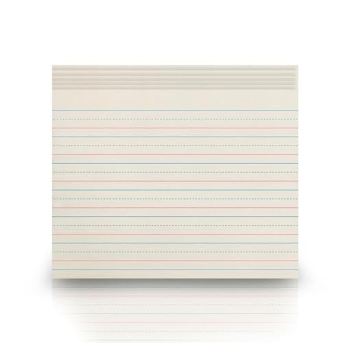 School Smart Zaner-Bloser Writing Paper, Handwriting Practice Lined Paper, Grade 2 Learning, 3/4 Inch Rule, 10-1/2 x 8 Inches, 500 Sheets - Image 4