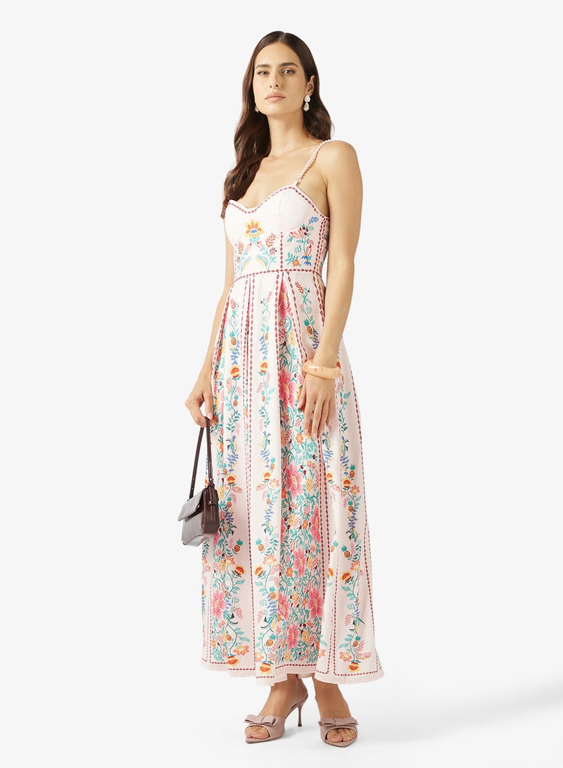 ELLA Floral Print Dress - Image 4