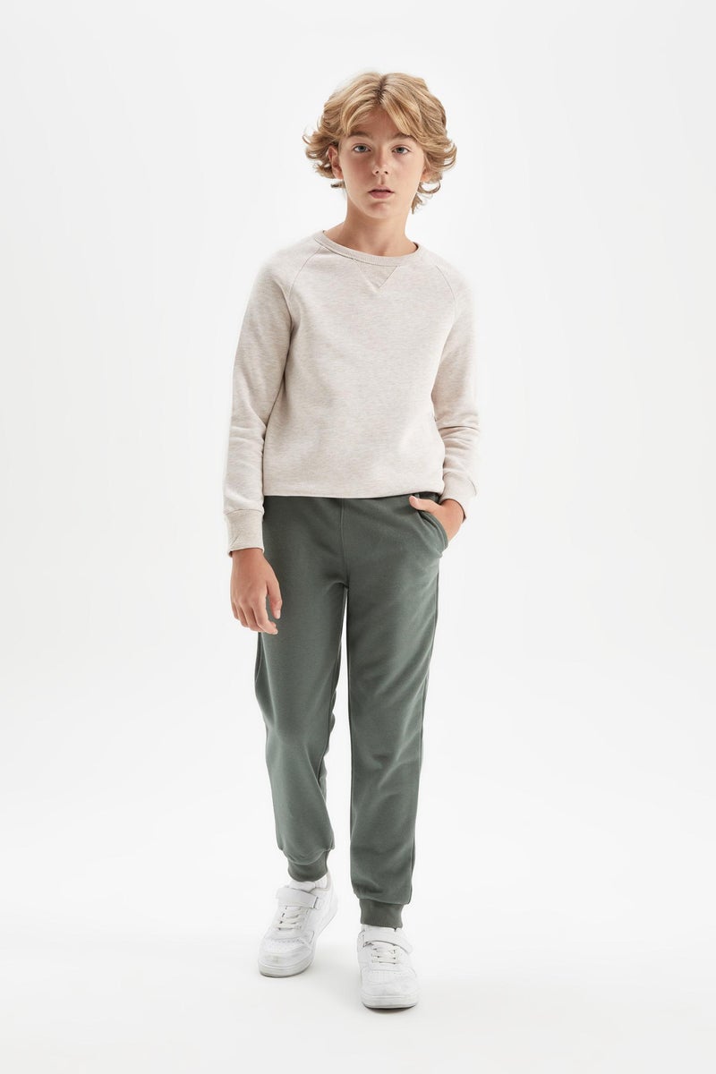 DeFacto Green Boy Boy School Sweatpants Casual - Image 3