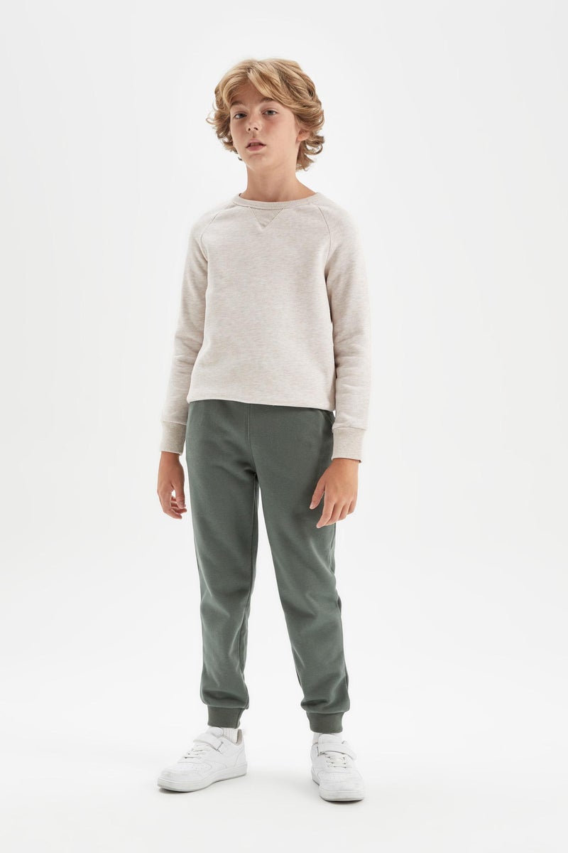 DeFacto Green Boy Boy School Sweatpants Casual - Image 1
