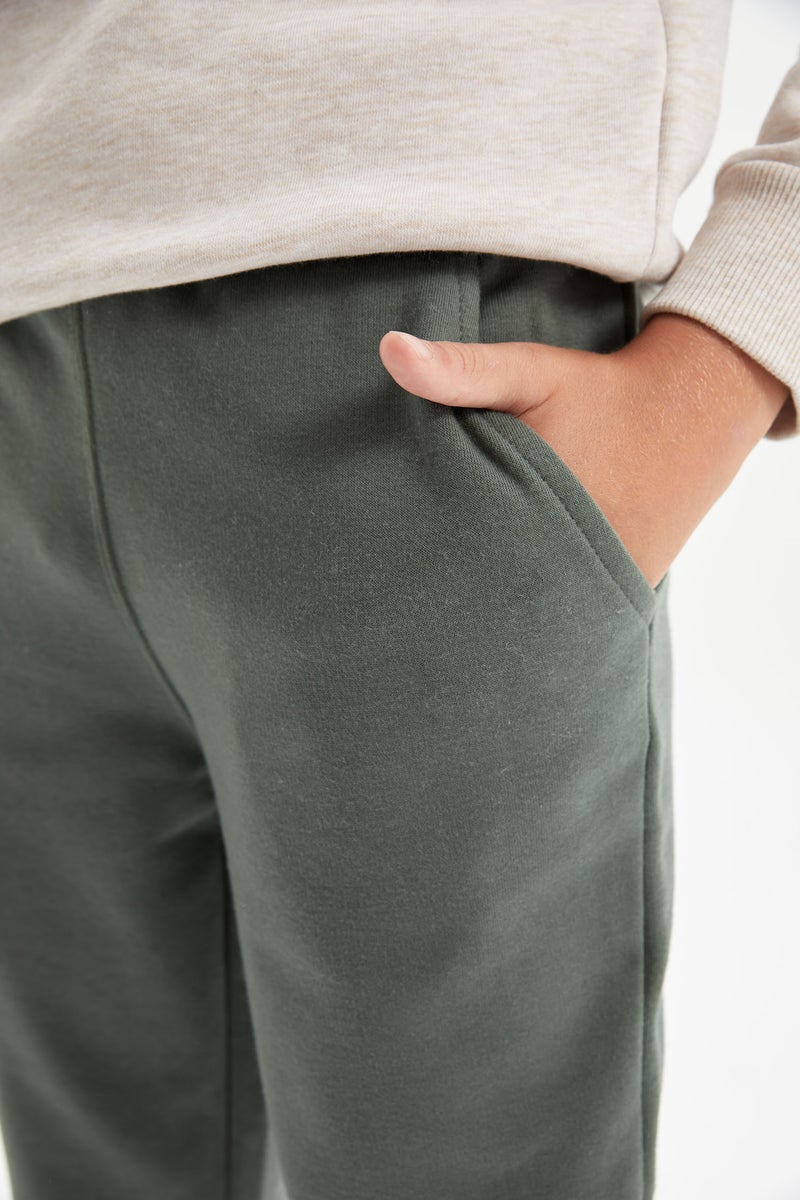 DeFacto Green Boy Boy School Sweatpants Casual - Image 5
