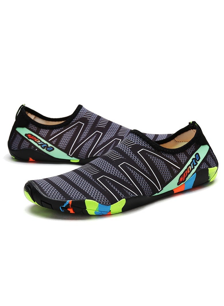 GUDOO Water Shoes Beach Shoes Boys Lightweight Breathable Quick-Dry Non-Slip Aqua Shoes for Snorkeling Swimming Surfing Kayaking Beach Pool Water Parkfor Women Men Kids - Image 1