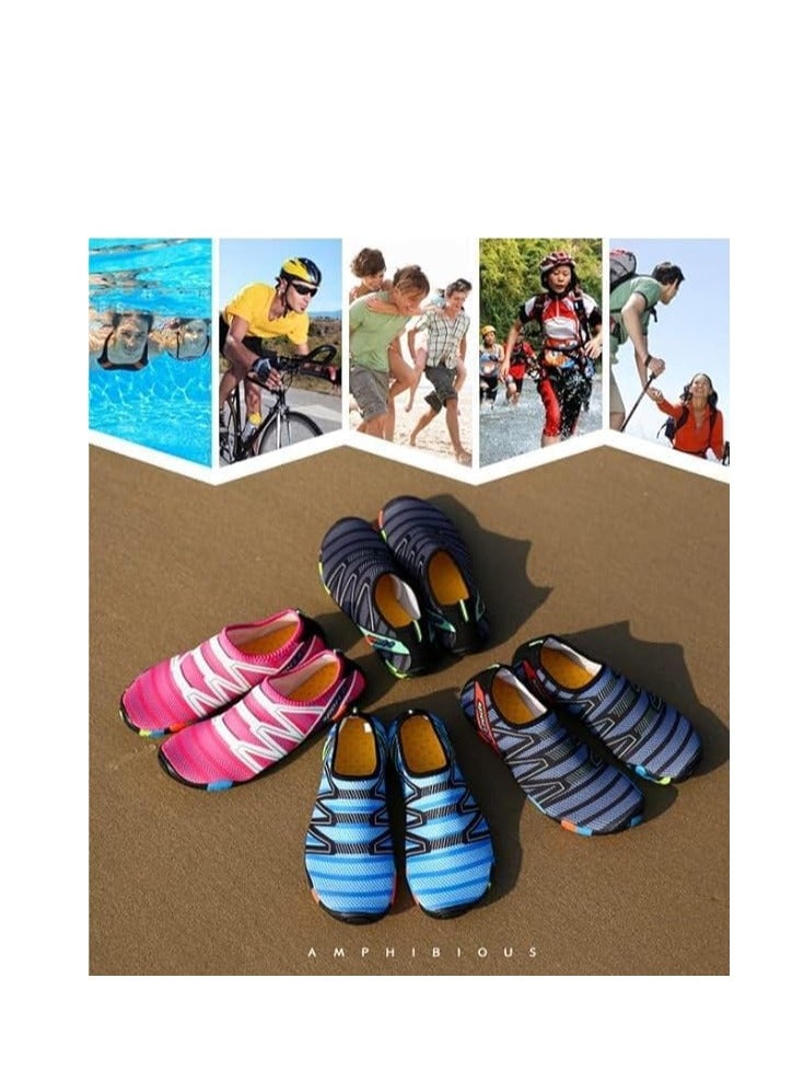 GUDOO Water Shoes Beach Shoes Boys Lightweight Breathable Quick-Dry Non-Slip Aqua Shoes for Snorkeling Swimming Surfing Kayaking Beach Pool Water Parkfor Women Men Kids - Image 5