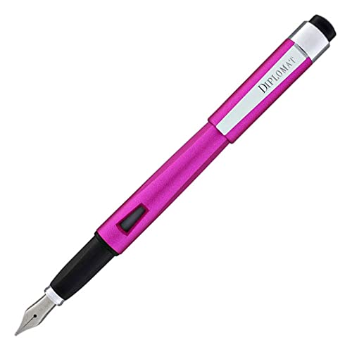 DIPLOMAT Magnum Hot Pink Fountain Pen (M) D40909025 - Image 1