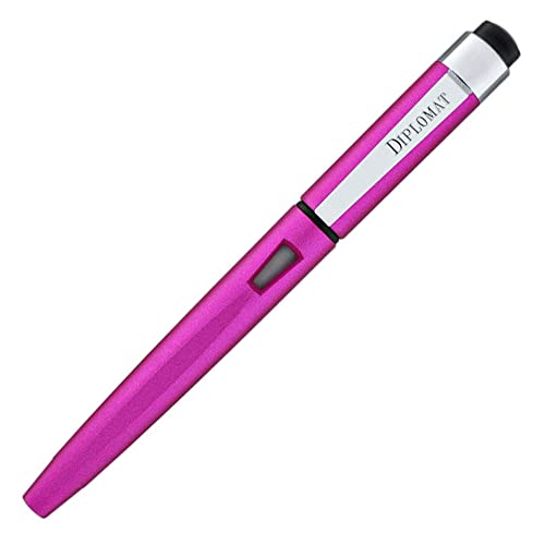 DIPLOMAT Magnum Hot Pink Fountain Pen (M) D40909025 - Image 5