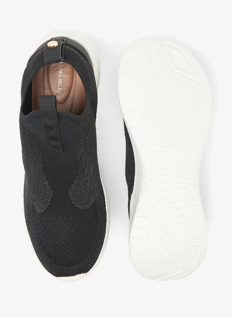 فلورا بيلا من شو إكسبرس سنيكرز نسائي شبكي بنسيج سهل الارتداء وكاحل منخفض