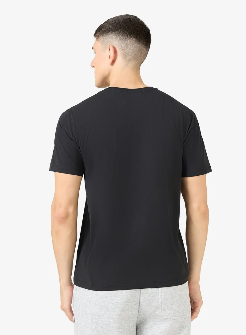 ANTA Men’s Training T-Shirt | Soft Cotton-Touch Performance Tee/Breathable Comfort · Moisture-Wicking · Everyday Versatility