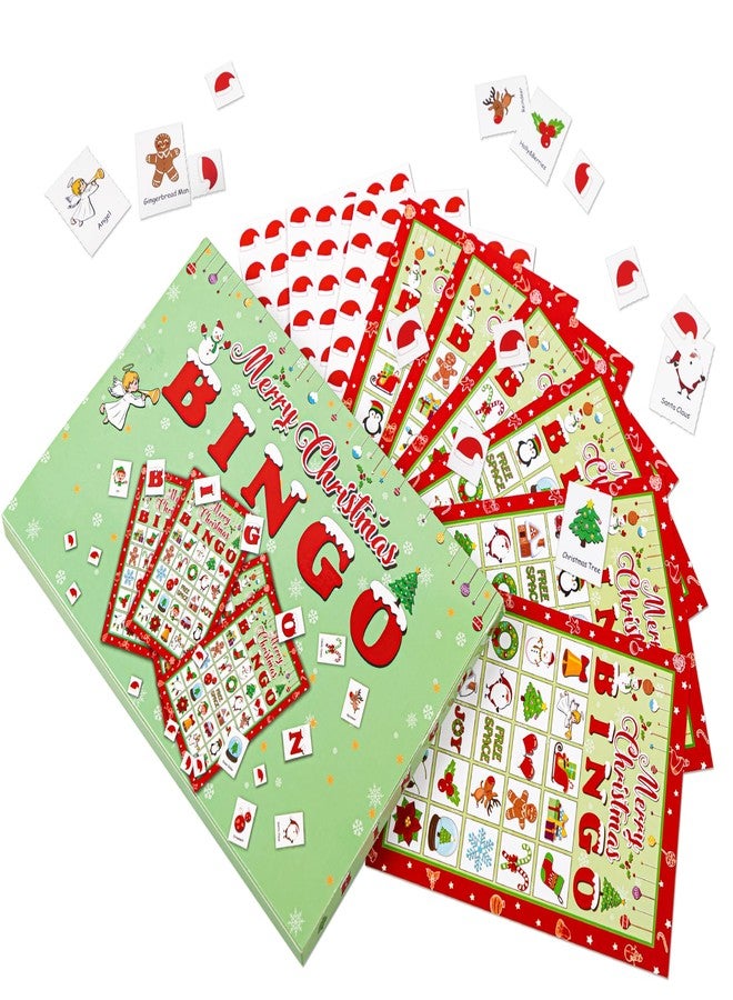 Moon Boat 40 Players Christmas Bingo Games Xmas Holiday Winter Party Supplies Favors - Image 3