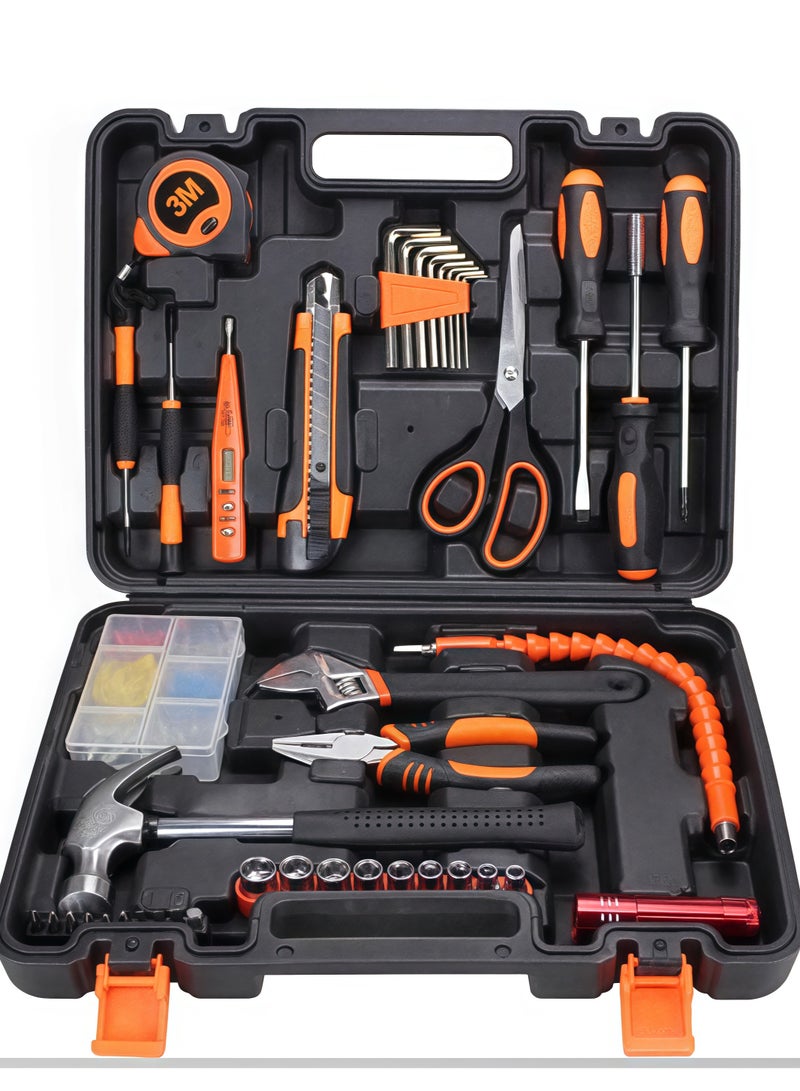 Generic Large Household Hardware Tool Set Car Repair Toolbox 43 Piece Set  - Image 1