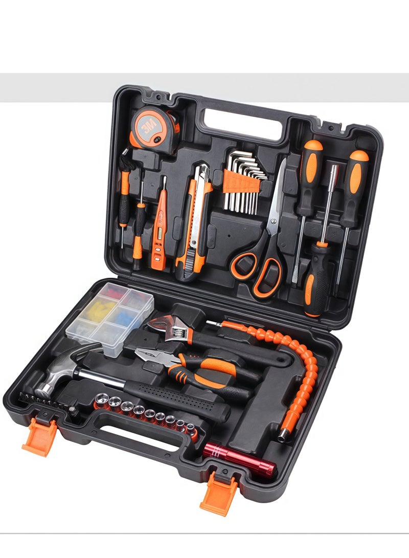 Generic Large Household Hardware Tool Set Car Repair Toolbox 43 Piece Set  - Image 2