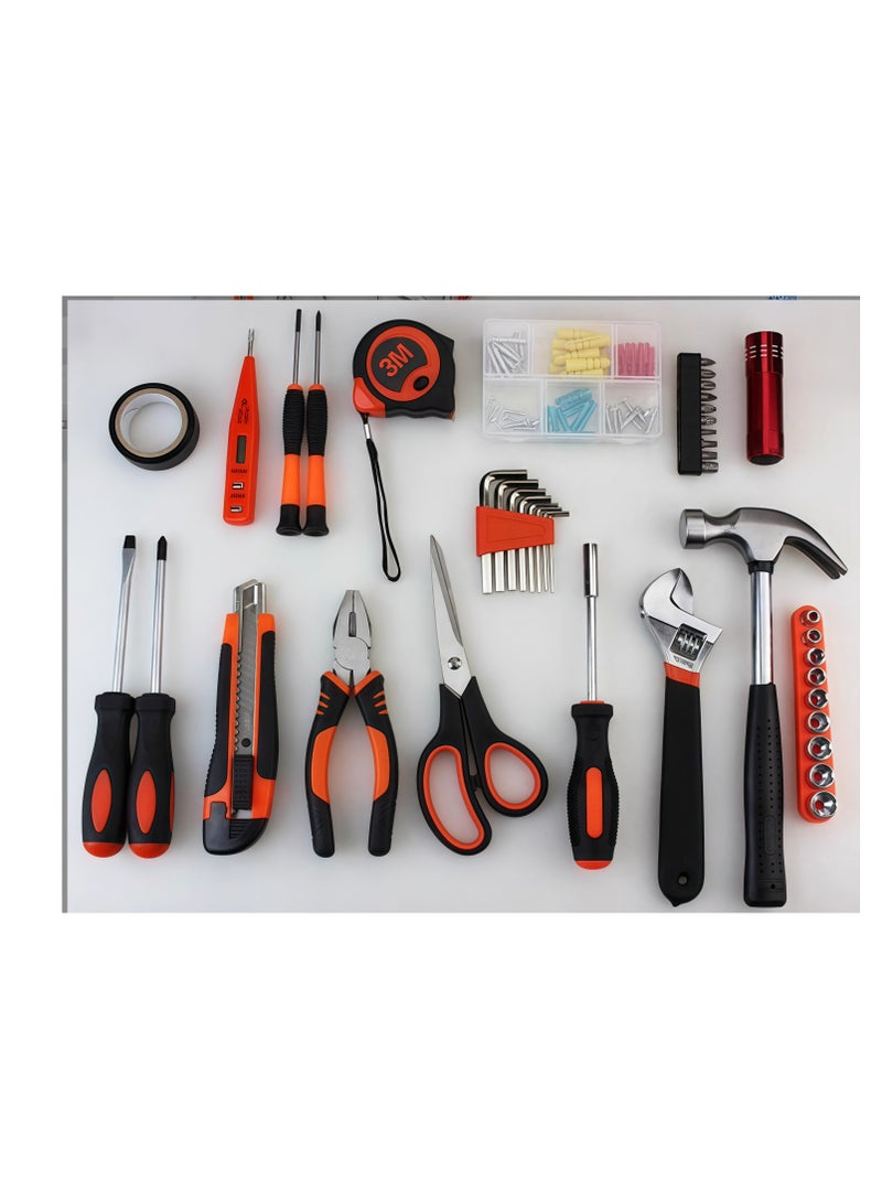 Generic Large Household Hardware Tool Set Car Repair Toolbox 43 Piece Set  - Image 4