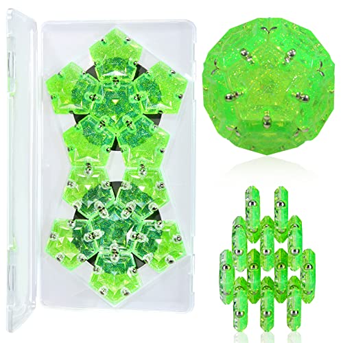 RoomyRoc Magnetic Fidget Sphere Stress Relief Toys for Adults Kids Anxiety Sensory Fidget Toys with Strong Neodymium Magnets Desk ADHD Focus Tool Gift for Men Women 267 TravelSafe Toy Ball - Image 1