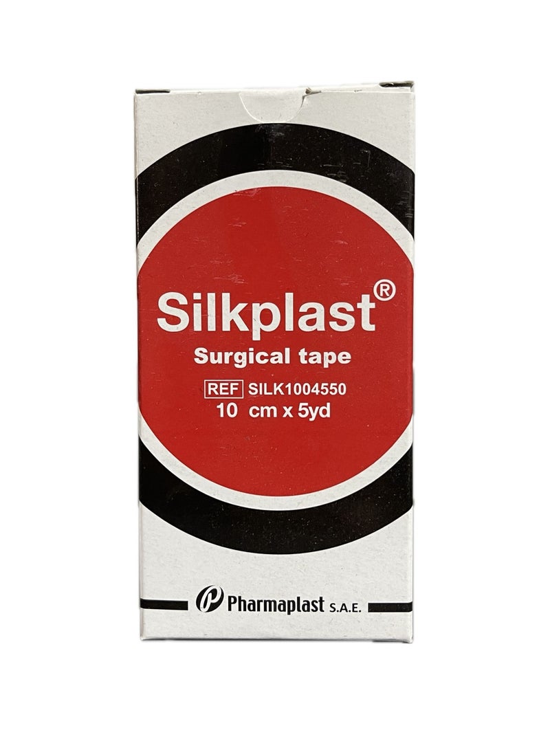 Silkplast 10cm x 5yd Surgical Tape