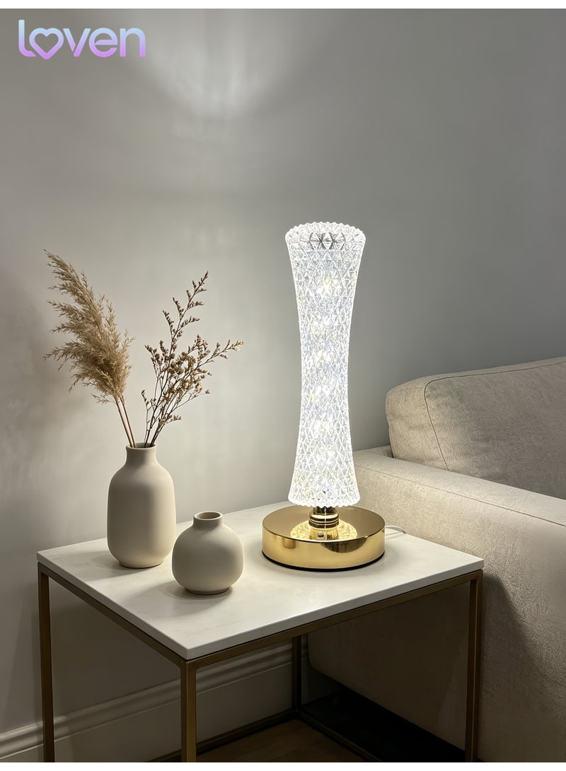 loven Guangzhou Tower Crystal Lamp: Simple bedroom desktop decoration, birthday gift, home office. - Image 3