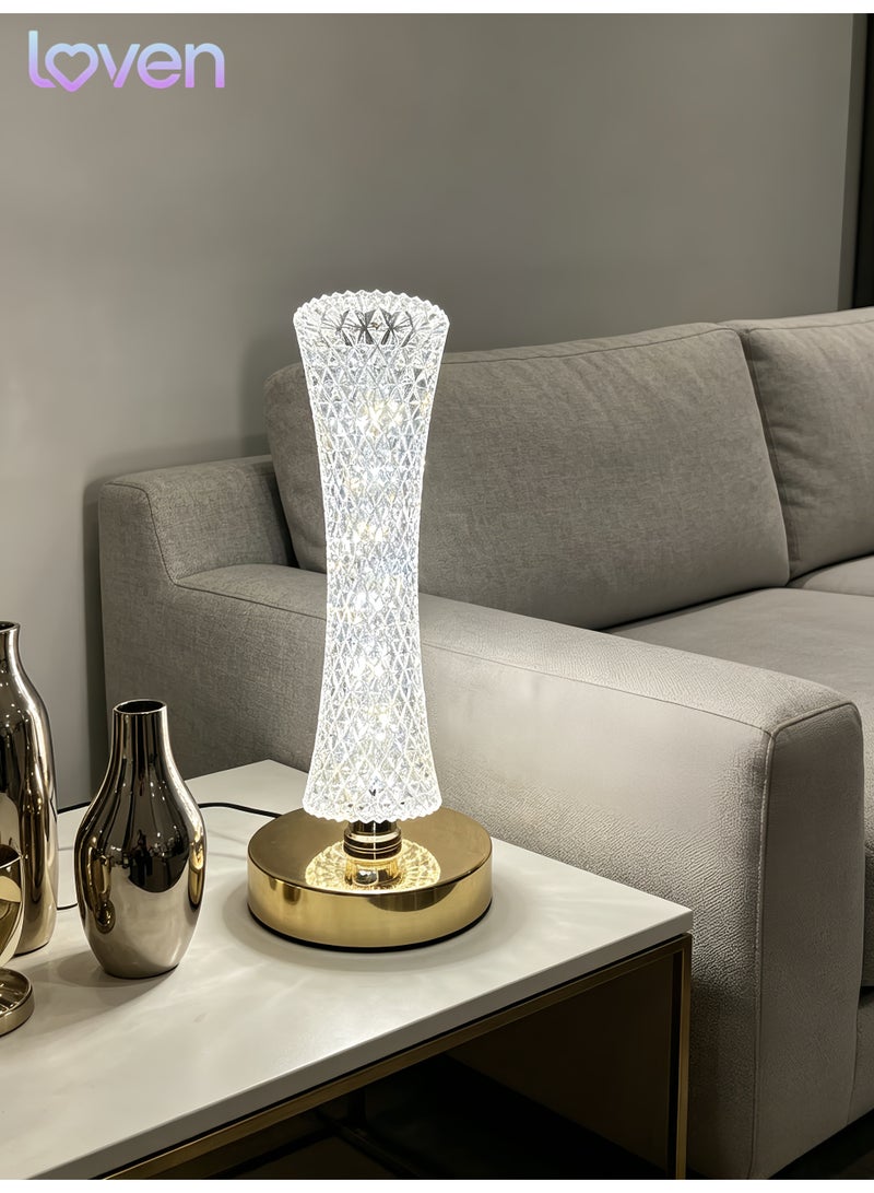 loven Guangzhou Tower Crystal Lamp: Simple bedroom desktop decoration, birthday gift, home office. - Image 2