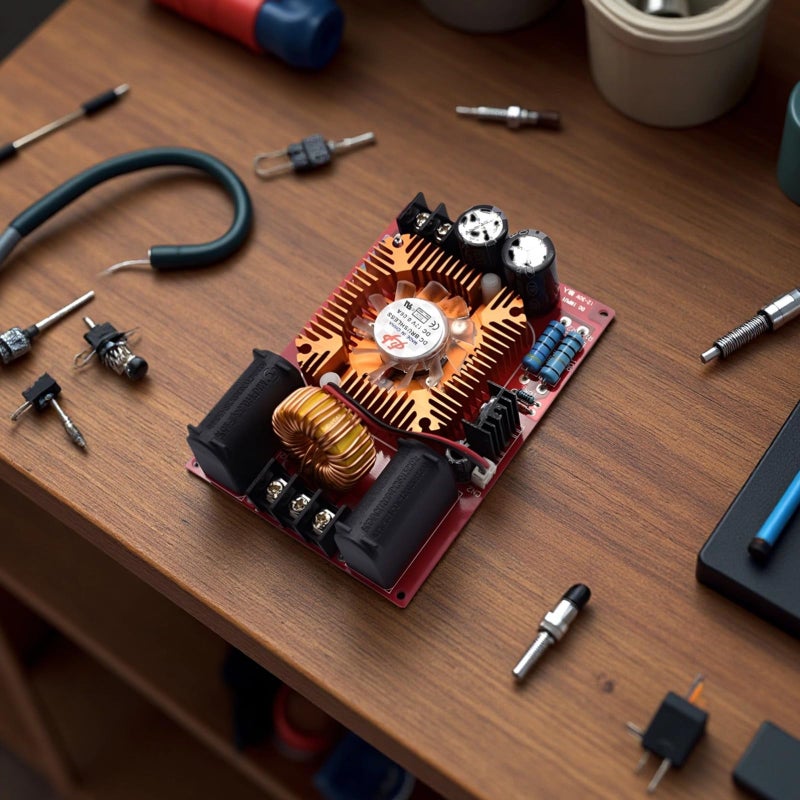 ZVS Induction Heating Module 12 30V High Voltage Generator With Ignition Coil Kit - Image 3