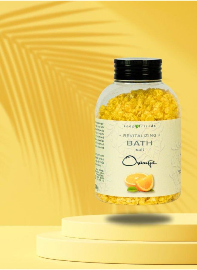 Soap&Friends Soap&Friends Citrus Burst Orange Bath Salt for Energized and Youthful Appearance 500g  - Image 3