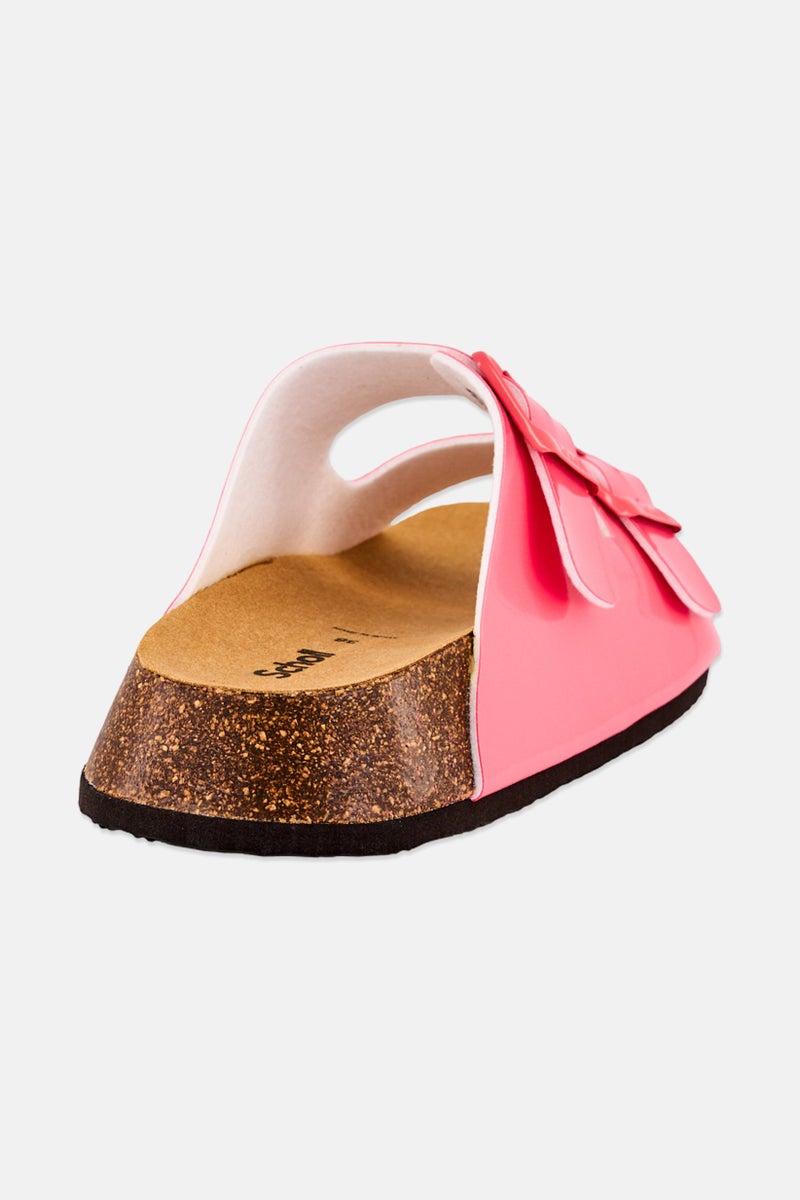 Scholl Women Noelle Adjustable Buckle Closure Sandals, Pink - Image 4