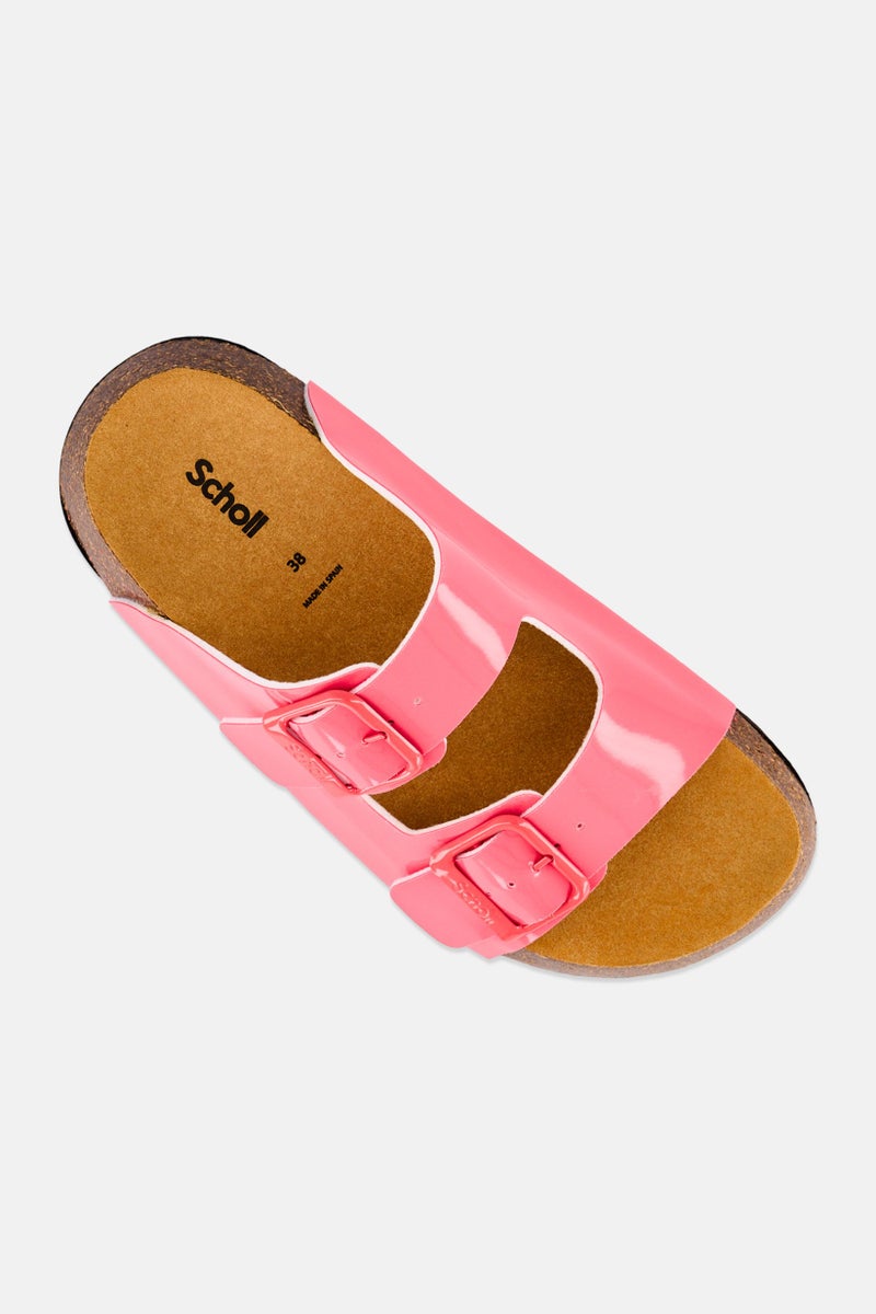 Scholl Women Noelle Adjustable Buckle Closure Sandals, Pink - Image 3