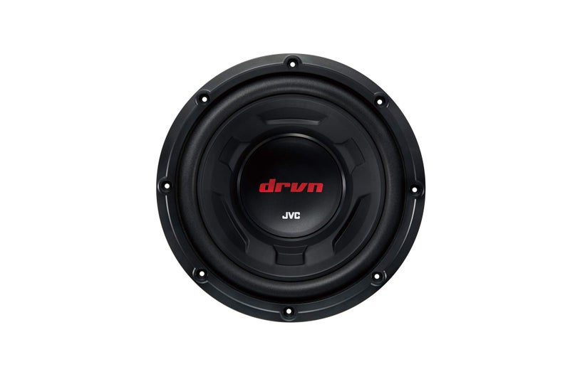 JVC CW-DR124/104 DRVN 4-ohm 350 Watt Car Audio Subwoofer- Single (Black) with Dependable Low-Frequency Punch (10") - Image 1