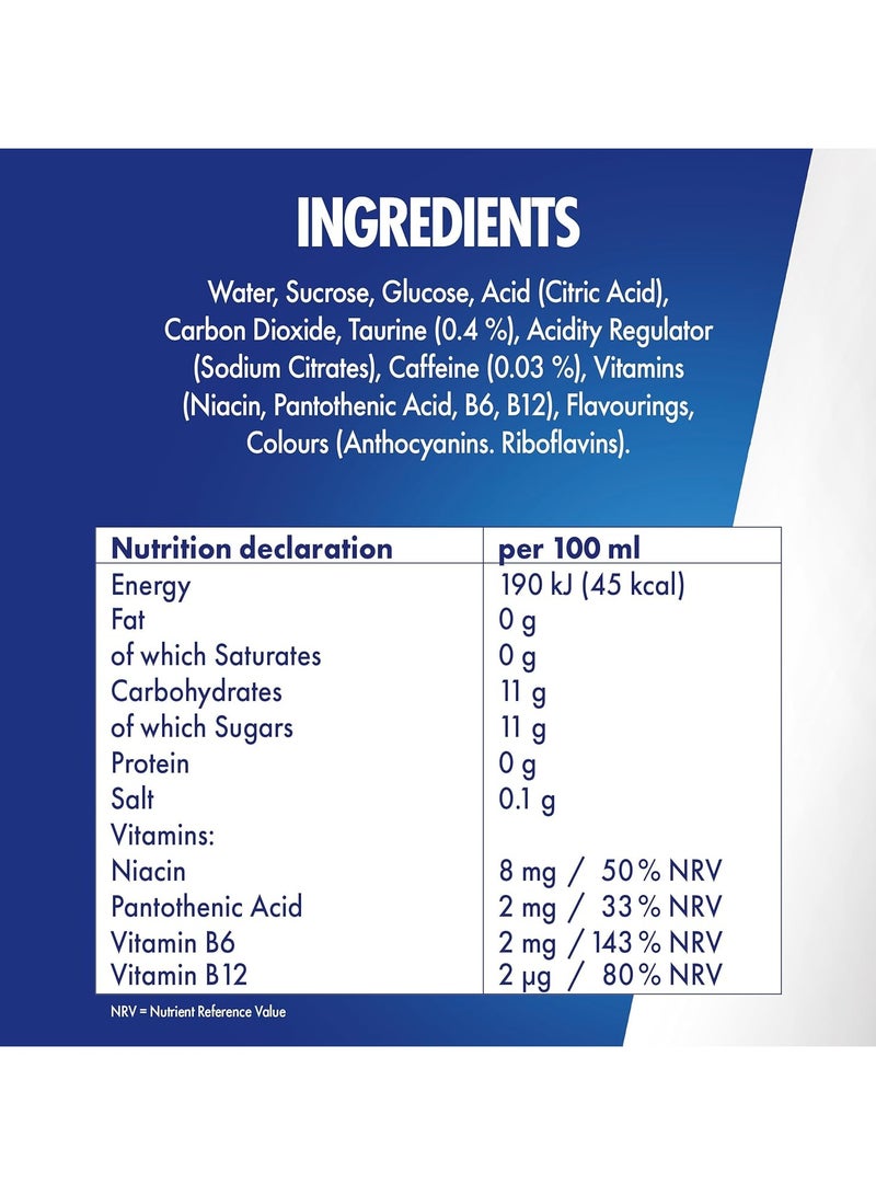 ريد بول مشروب الطاقة الإصدار الأحمر 4 x 250مل - Image 2