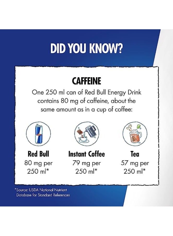 ريد بول مشروب الطاقة الإصدار الأحمر 4 x 250مل - Image 3