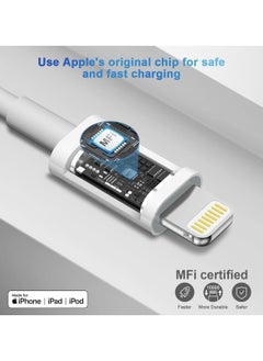 Generic Fast Charger [Apple MFi Certified] 20W PD Fast Type C Wall Charger with 6FT Charging Cable Compatible iPhone 13/13 Mini Pro Max/12 Pro Max/12 Mini/11 Pro  - Image 3
