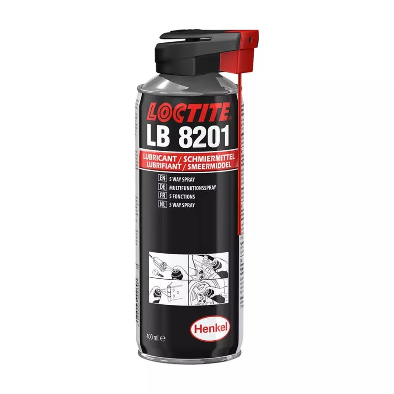 Loctite LB 8201 Multi Purpose Lubricant Spray 400ml Anti-Corrosion Penetrating Maintenance Oil