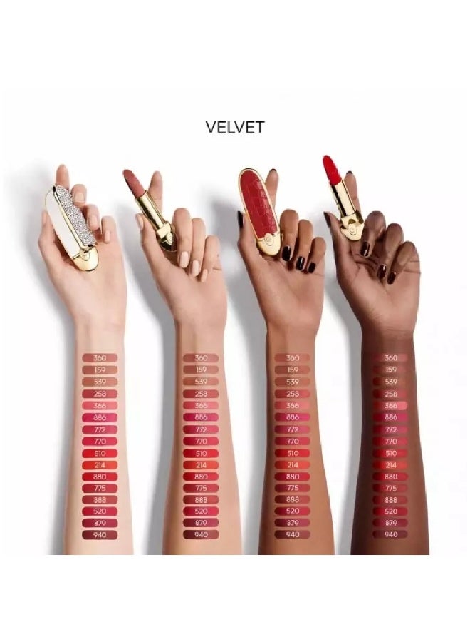 غيرلان جيرلان احمر شفاه روج جي الترا 3.5 جم ساتن - 258 لو بويز دي روز فيلفت - Image 4