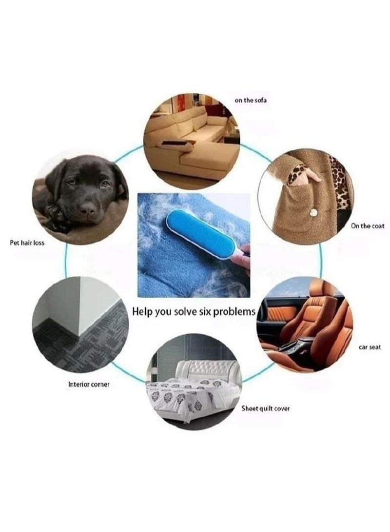 Sticky Buddy Reusable Lint Roller and Sticky Cleaning Mop with Protective Cover and Mini Travel Roller – Multi-Purpose Cleaner for Clothes, Furniture, Curtains, Carpets, Cars, Pet Hair, Dust and Lint Removal - Image 5