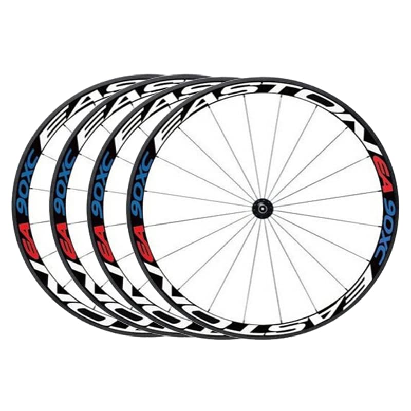 MoJyetli 4Pcs Bike Stickers Bicycle Wheel Rims Light Safety Reflective Stickers Decal for Bikes Bicycles Motorcycle Decoration Type 01