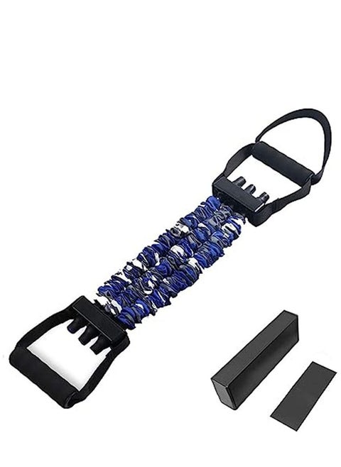 Adjustable Chest Resistance Bands, Bench Expander, Press Aid, Removable Latex Bands with Elastic Tube for Exercise.