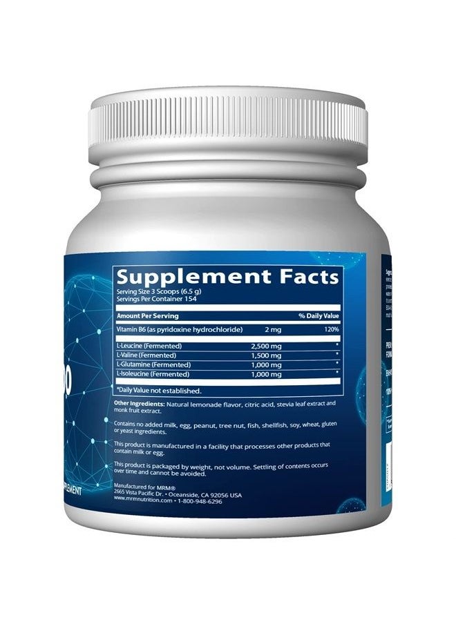 BCAA+G, Lemonade, 35.2-Ounce (1000g) Plastic Jar
