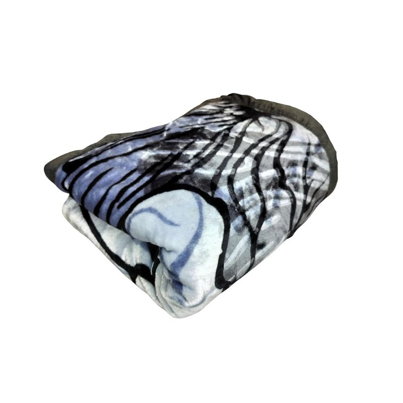 Status Contract Status Contract AC Microfiber Mink Flannel Fleece Super Soft Couch Double Bed Summer/Winter Comforter for Adult Kids Baby 200 GMS (200 X 235 cm, Multicolour)  - Image 2