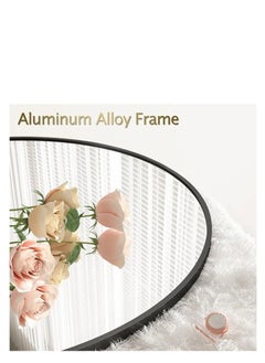 Generic Arched Full Length Mirror  Floor Big Standing Mirror, Against Wall for Bedroom,Dressing and Wall-Mounted Thin Frame Mirror  - Image 4