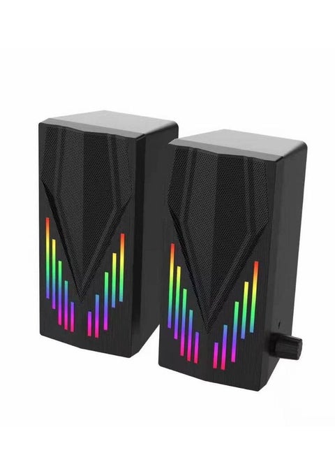 GAMMA GT-318 Gaming RGB usb pc speaker with lights