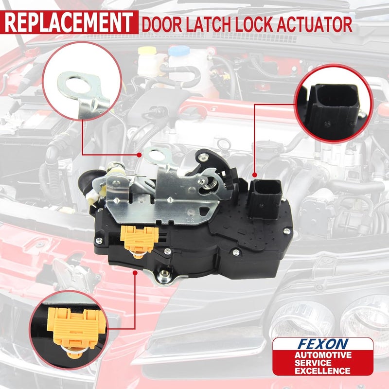 FEXON Door Latch Lock Actuator for GMC and Chevy Vehicles - Image 5