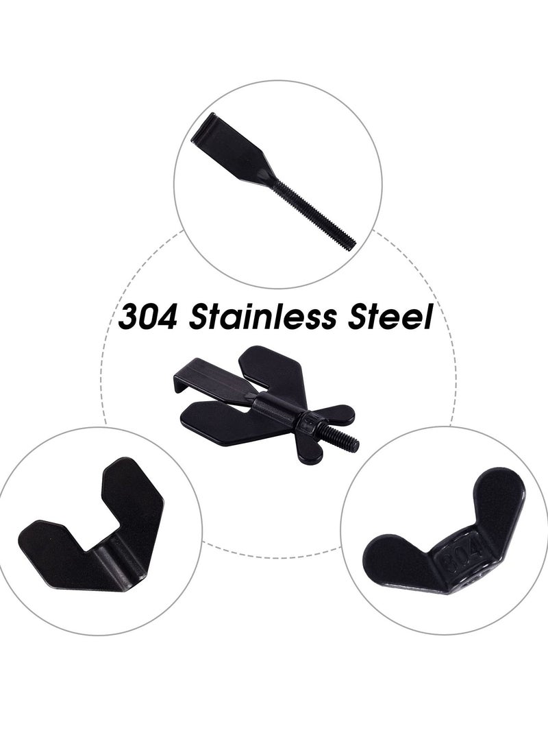 KASTWAVE Portable Door Lock, Home Security Door Locker Travel Lockdown Locks for Additional Safety and Privacy Security Devices for Traveling Hotel Home Apartment College - Image 3