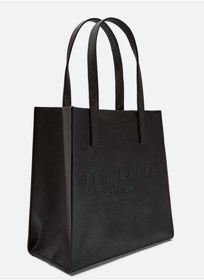 تيد بيكر حقيبة Ted Baker Seacon Icon صغيرة للنساء، حقيبة توت للنساء، حقيبة يد، حقيبة كتف سوداء كلاسيكية  - Image 3